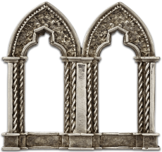 Arches brooch